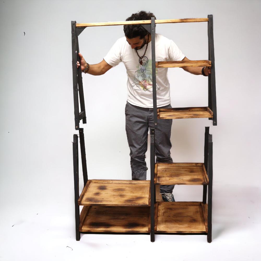 Ancient Wisdom Clothes Rack & Shelves Triangle