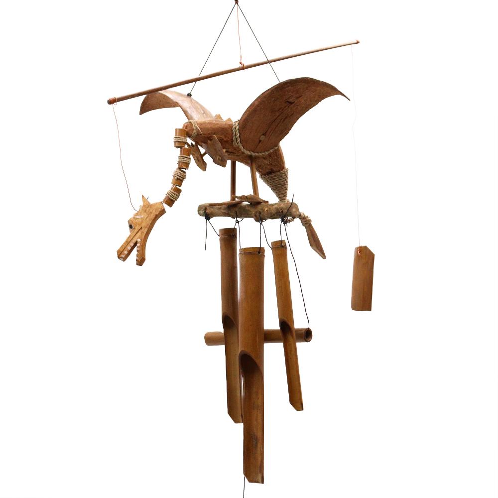 ancient wisdom Coconut Dragon Wind Chimes