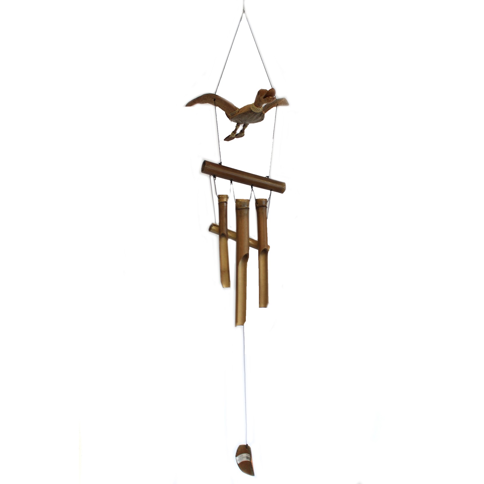 Ancient Wisdom Coconut Duck Windchimes