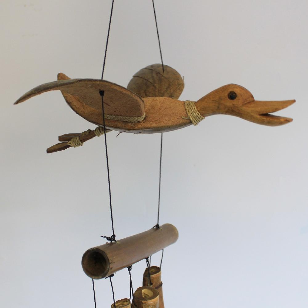 Ancient Wisdom Coconut Duck Windchimes