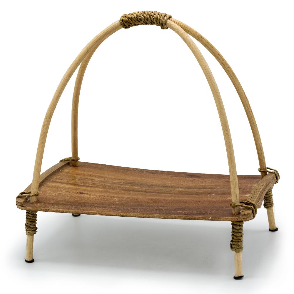 ancient wisdom Coconut Leaf Tea Stand - Natural