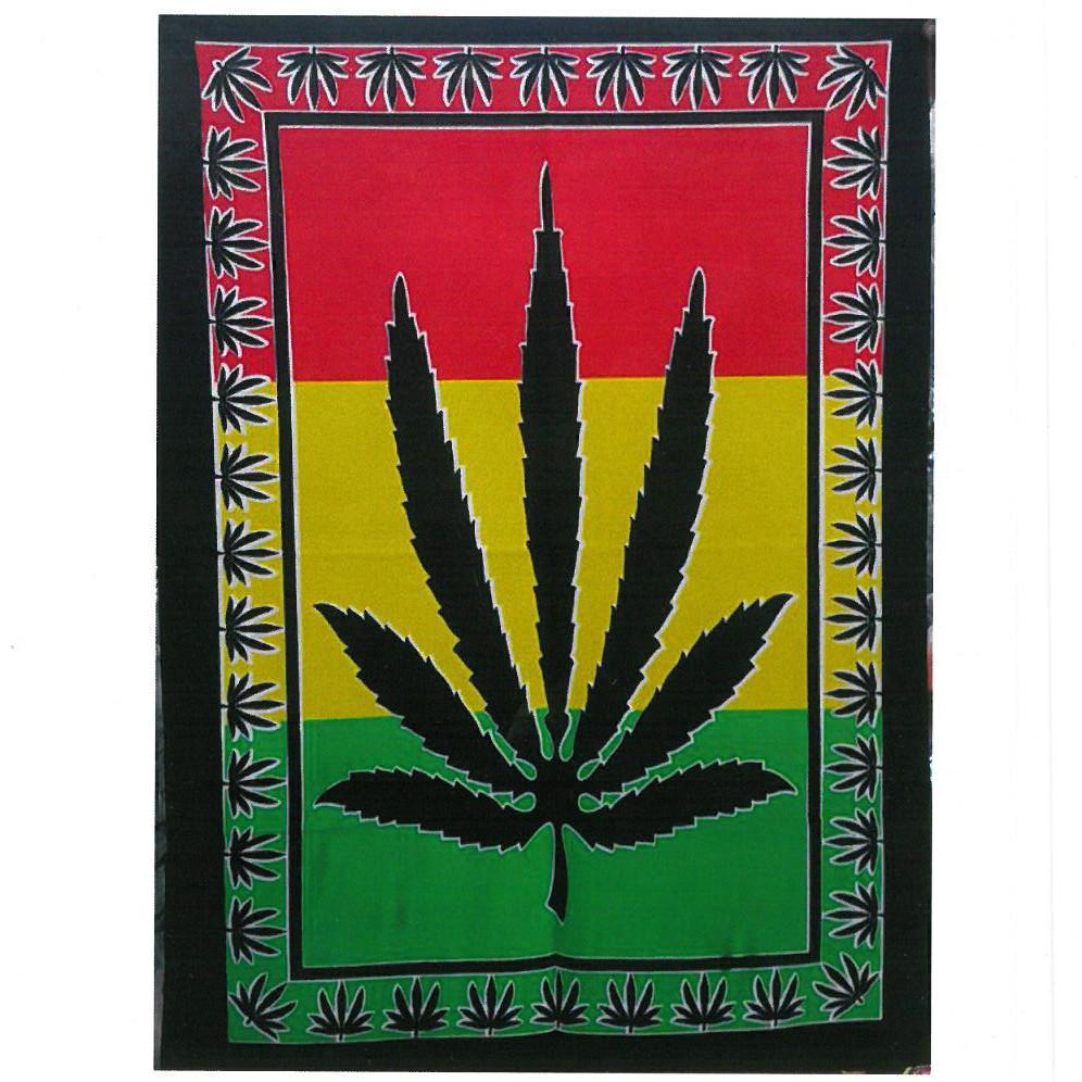 ancient wisdom Cotton Wall Art - Herbal Leaf