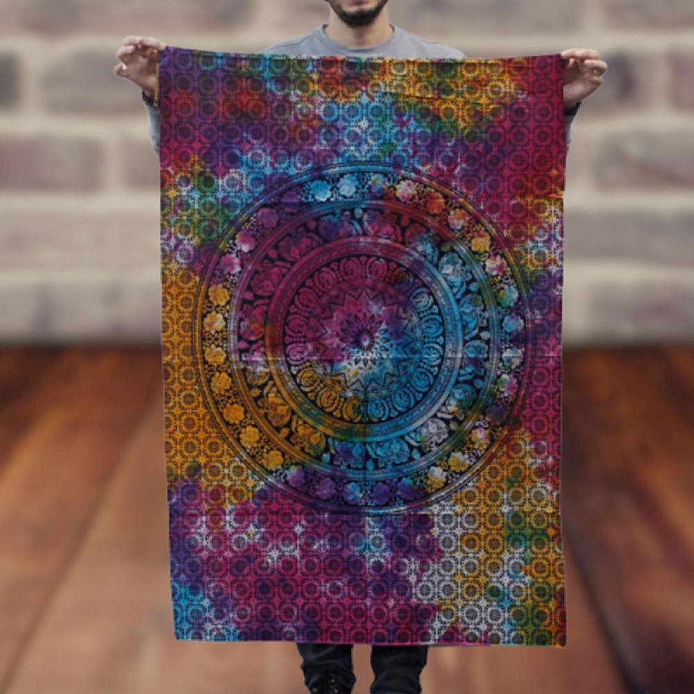 Ancient Wisdom Cotton Wall Art - Mandala Elephant