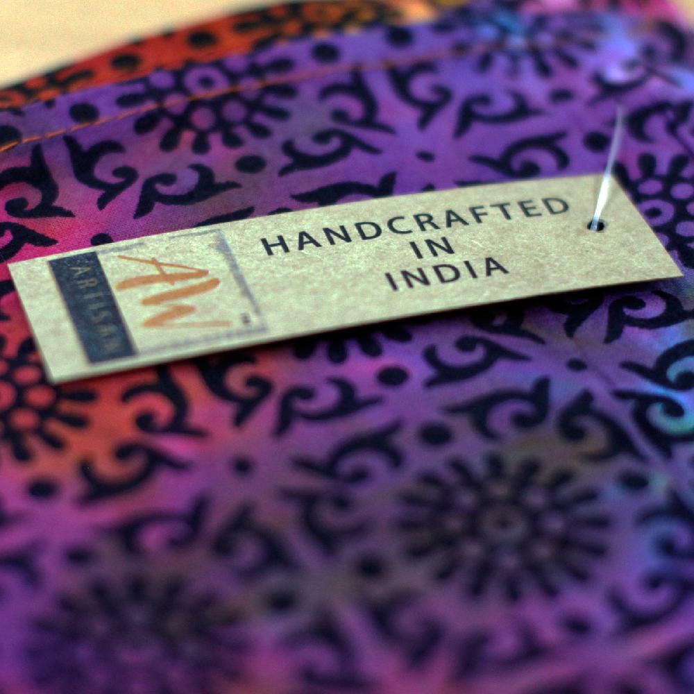 Ancient Wisdom Cotton Wall Art - Mandala Elephant