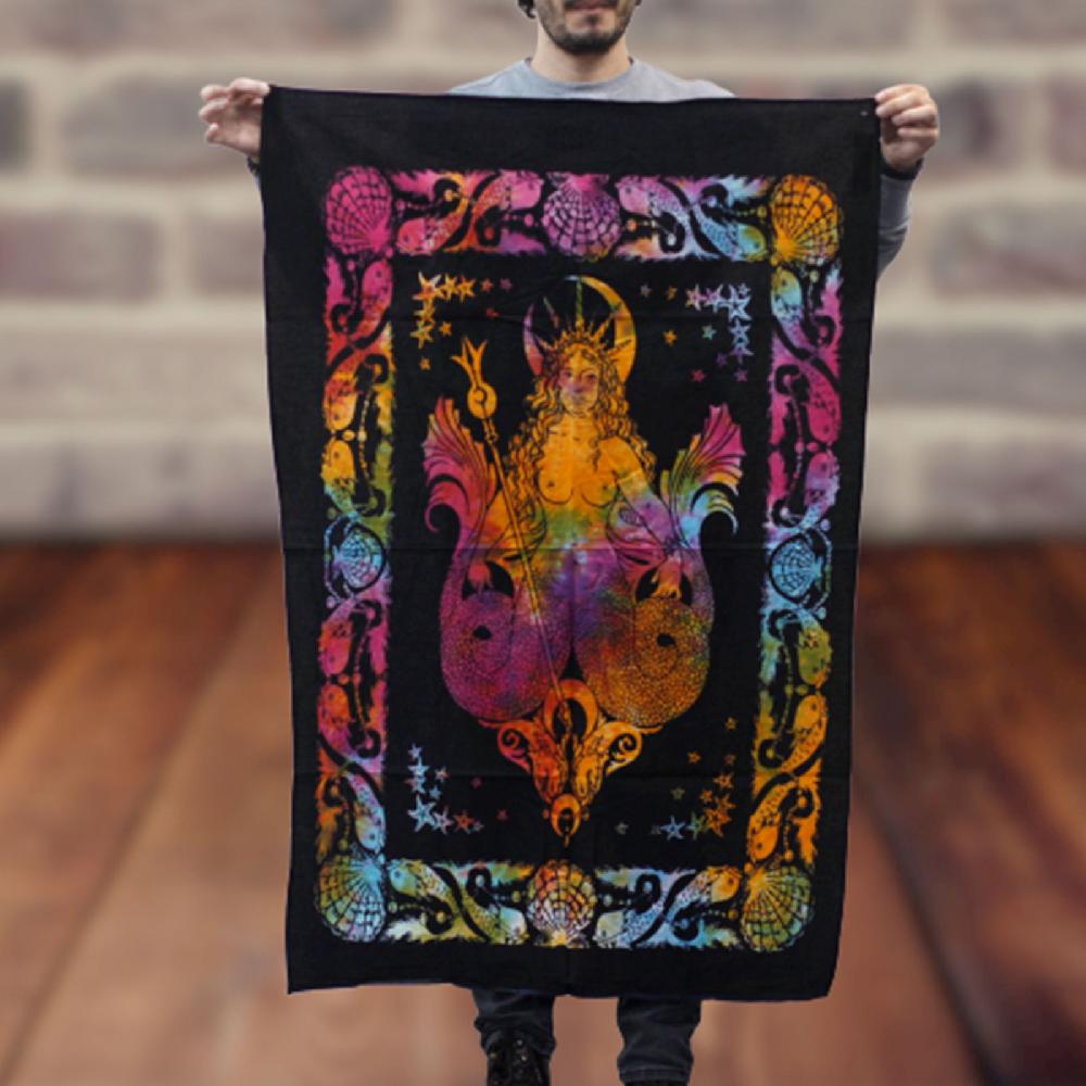 Ancient Wisdom Cotton Wall Art - Mermaid