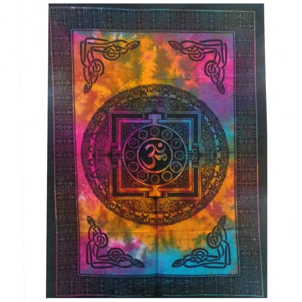 ancient wisdom Cotton Wall Art - Sacred OM