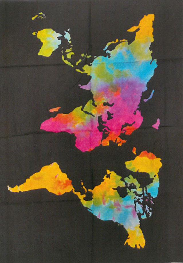 Ancient Wisdom Cotton Wall Art - World