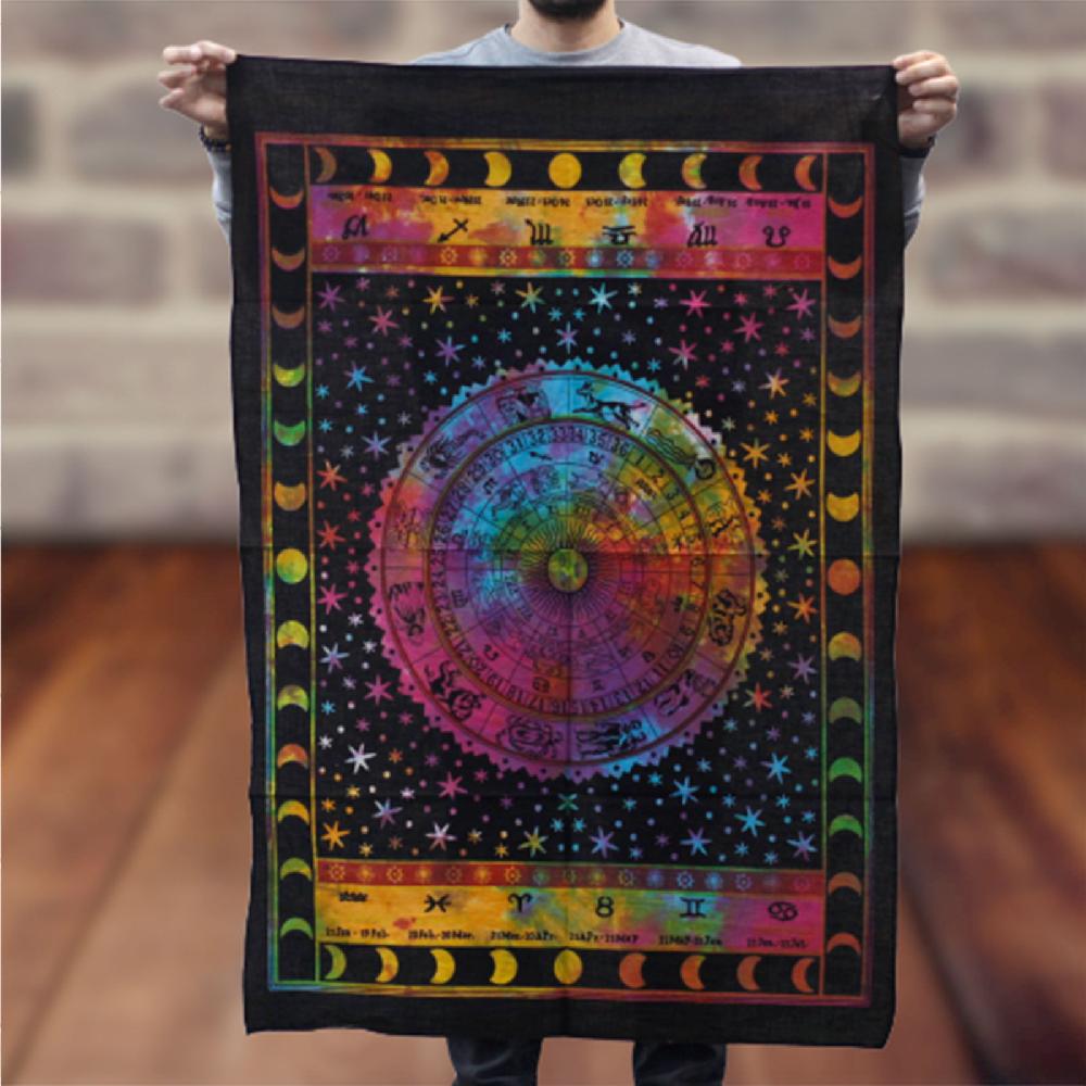 Ancient Wisdom Cotton Wall Art - Zodiac