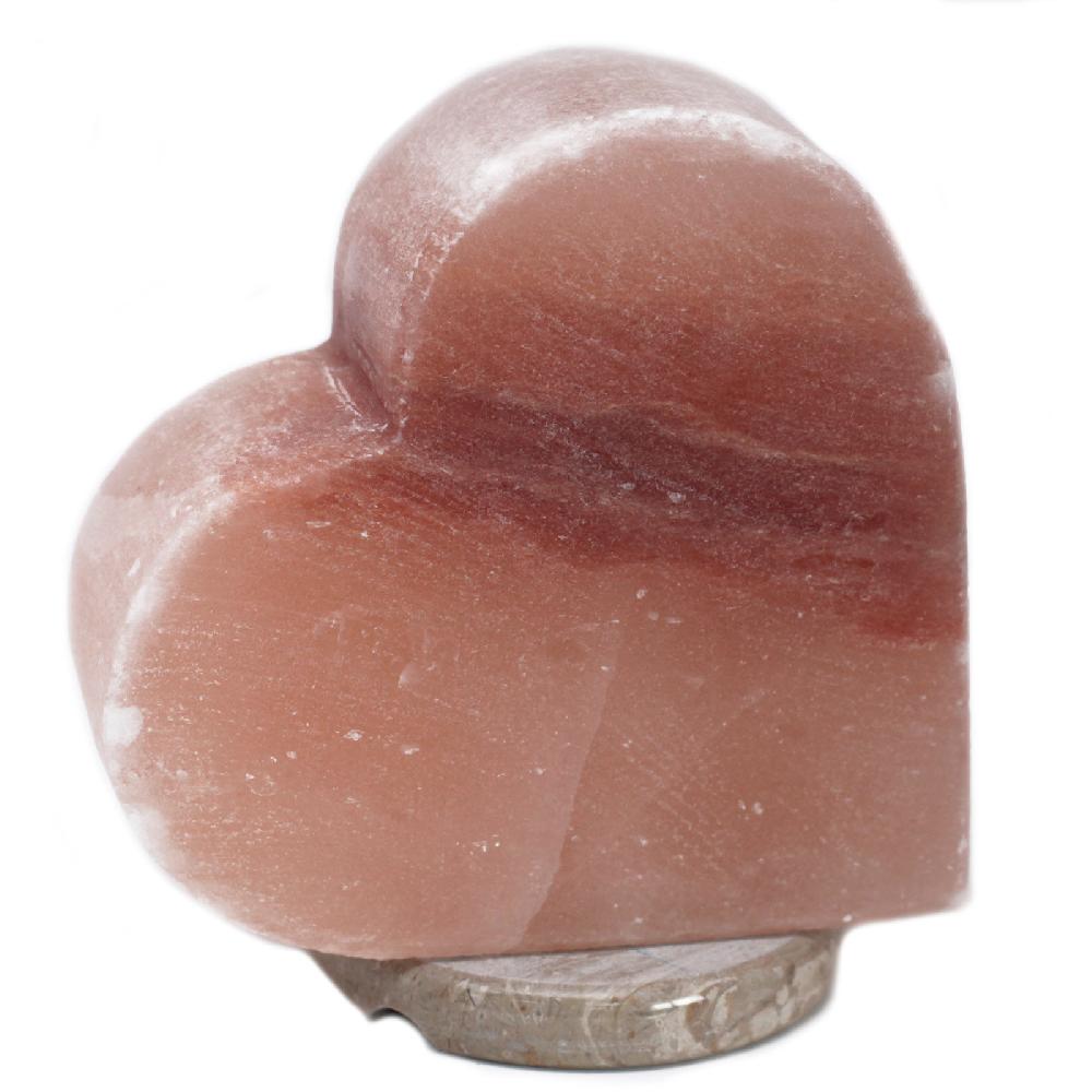 ancient wisdom Crafted Salt lamp UK plug - Heart