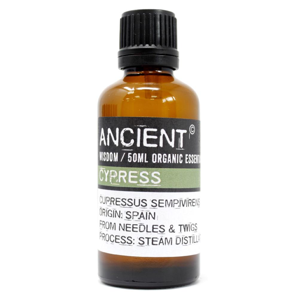 ancient wisdom Cypress Organic Essential Oil 50ml
