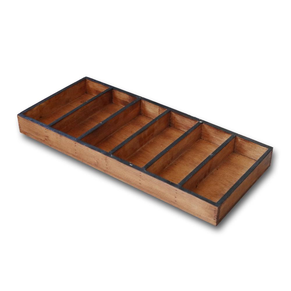 Ancient Wisdom Display Tray - 6 (6x1) Compartments