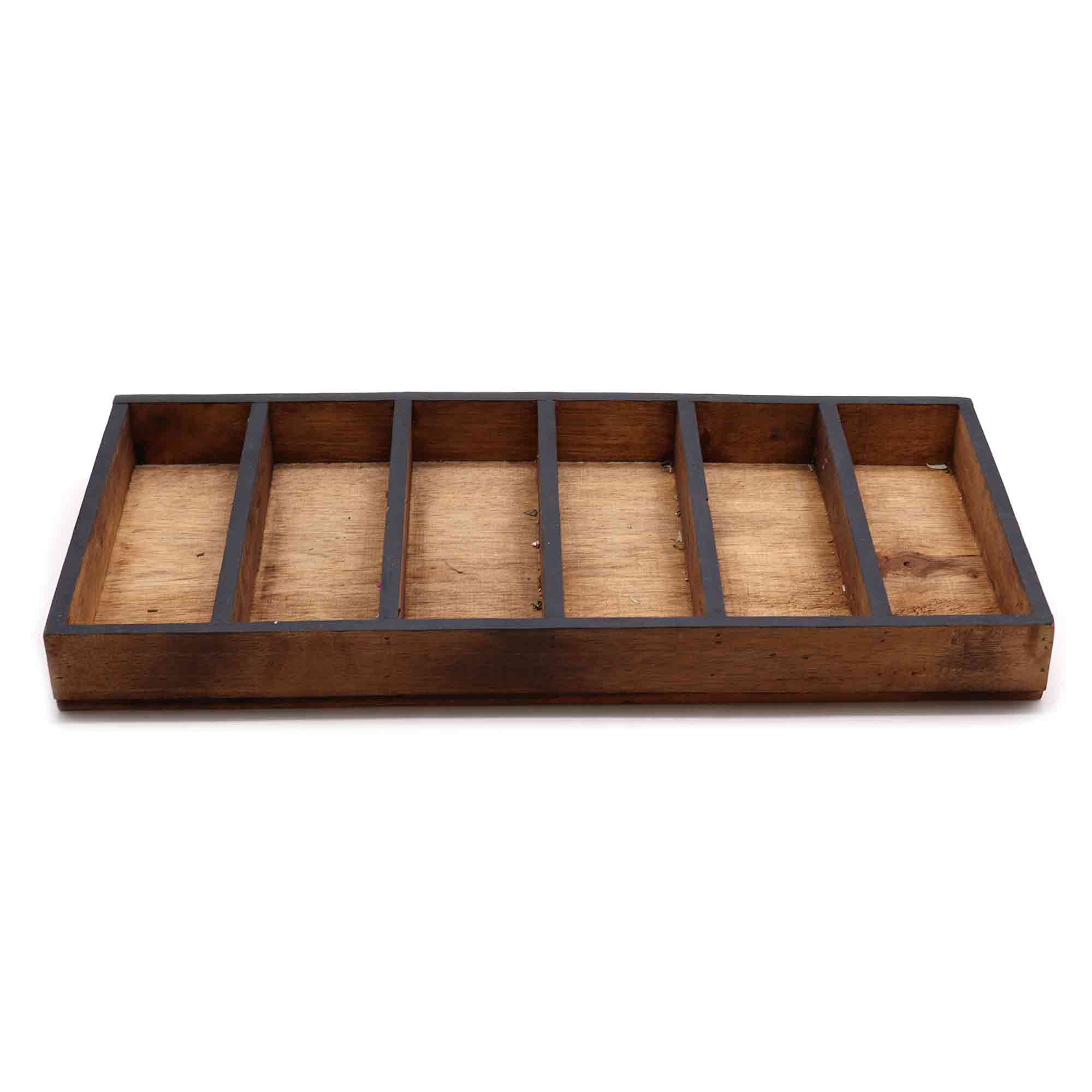 Ancient Wisdom Display Tray - 6 (6x1) Compartments