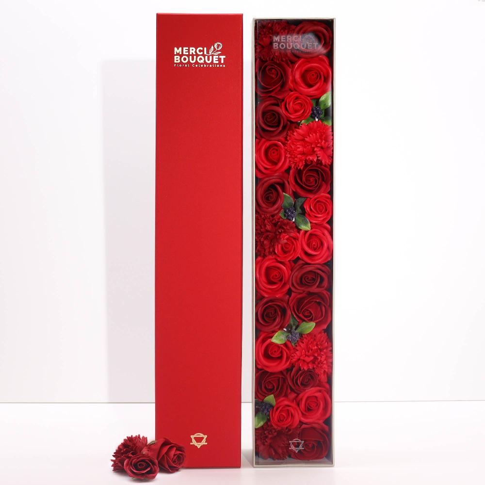 Ancient Wisdom Extra Long - Classic Red Roses