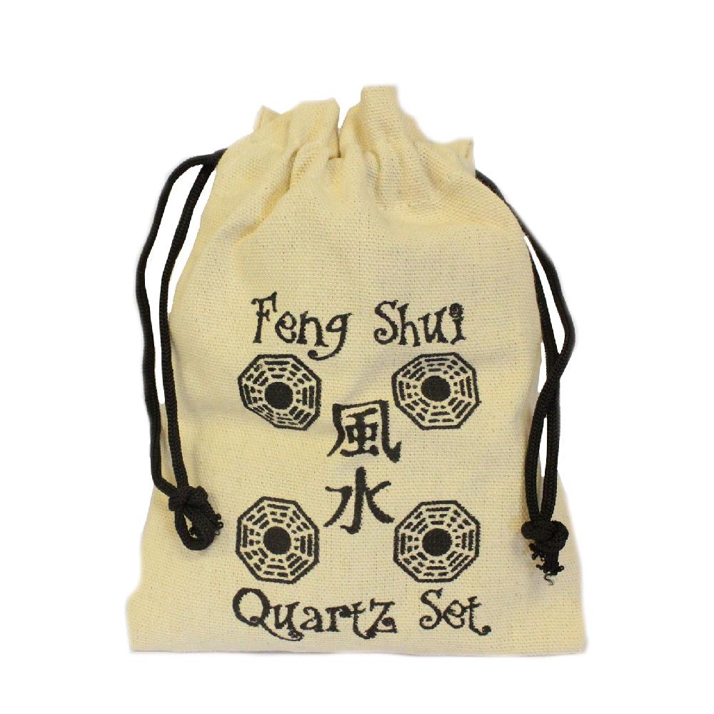 Ancient Wisdom Fengshui Quatra-Set Natural Quartz