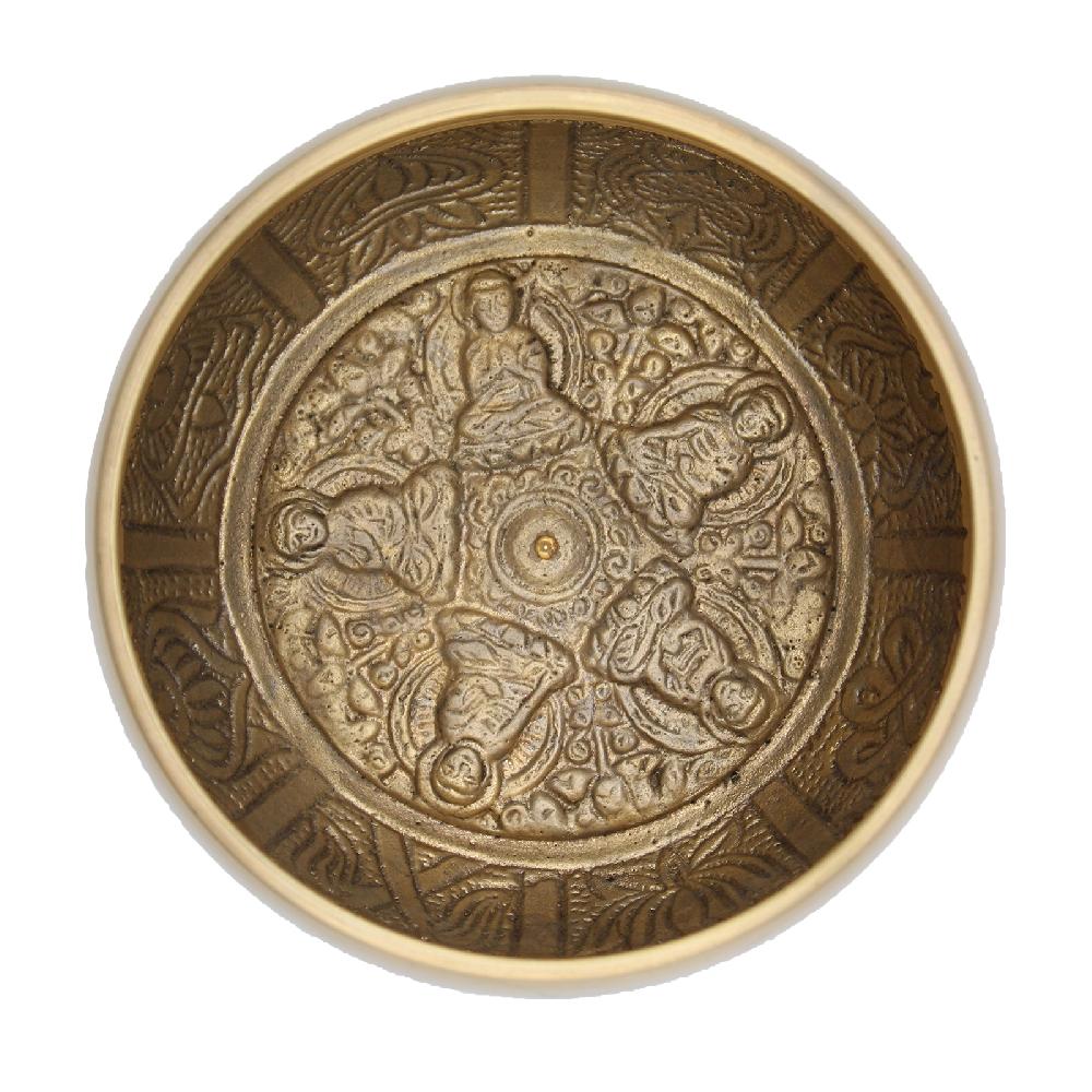 Ancient Wisdom Five Buddha Singing Bowl