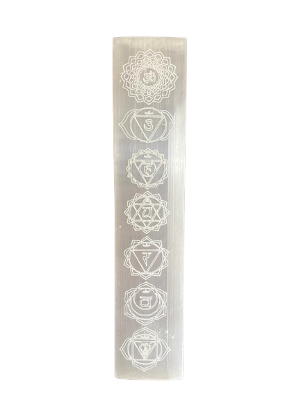 Ancient Wisdom Flat Bar Charging Plate 20cm - Chakra