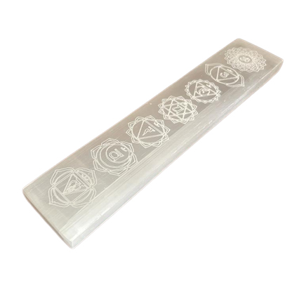 ancient wisdom Flat Bar Charging Plate 20cm - Chakra