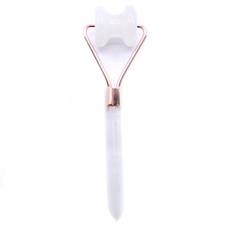 ancient wisdom Gemstone Jawline Roller - Rock Quartz