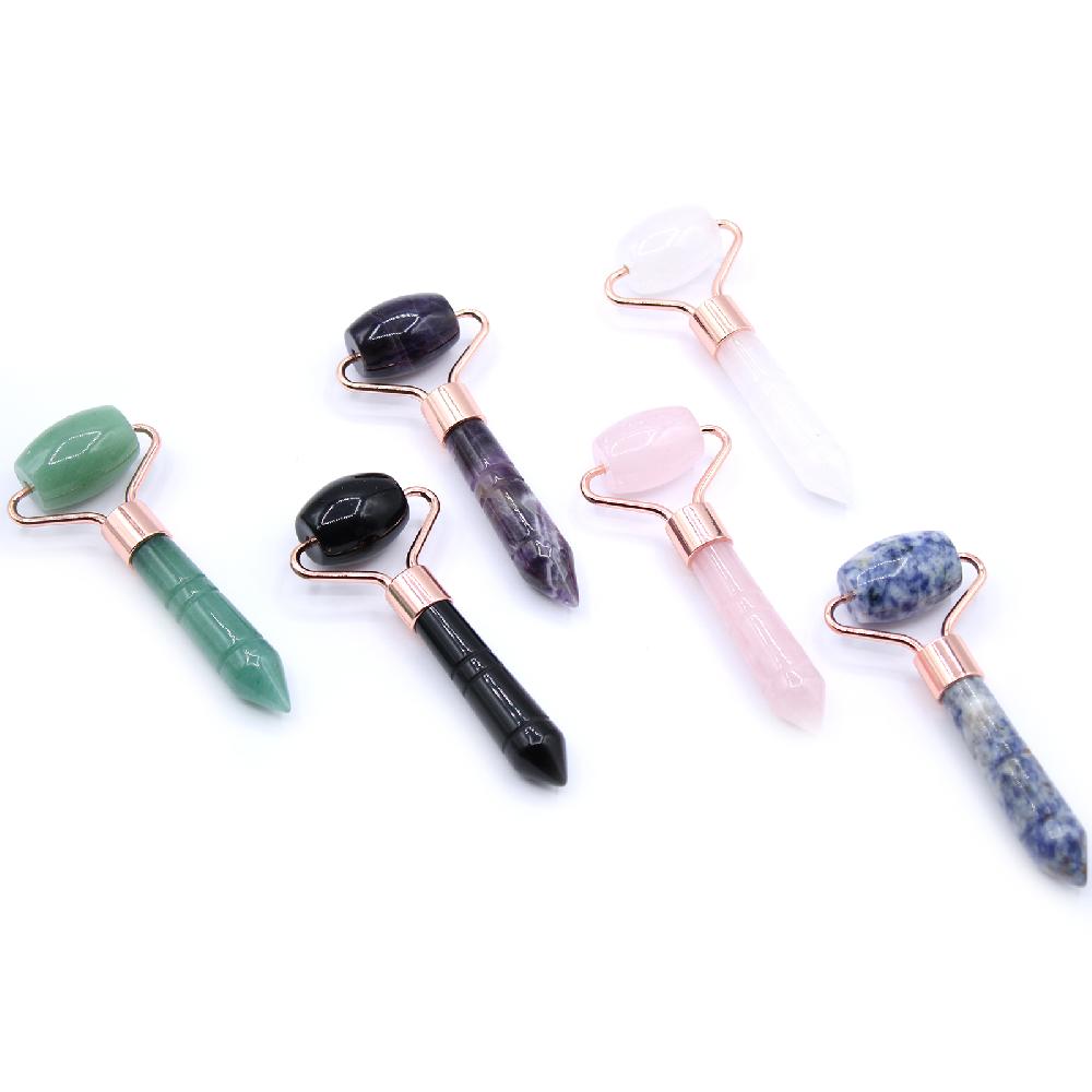 Ancient Wisdom Gemstone Mini Roller - Black Obsidian