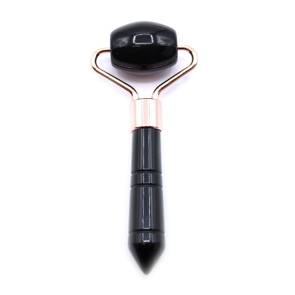 ancient wisdom Gemstone Mini Roller - Black Obsidian