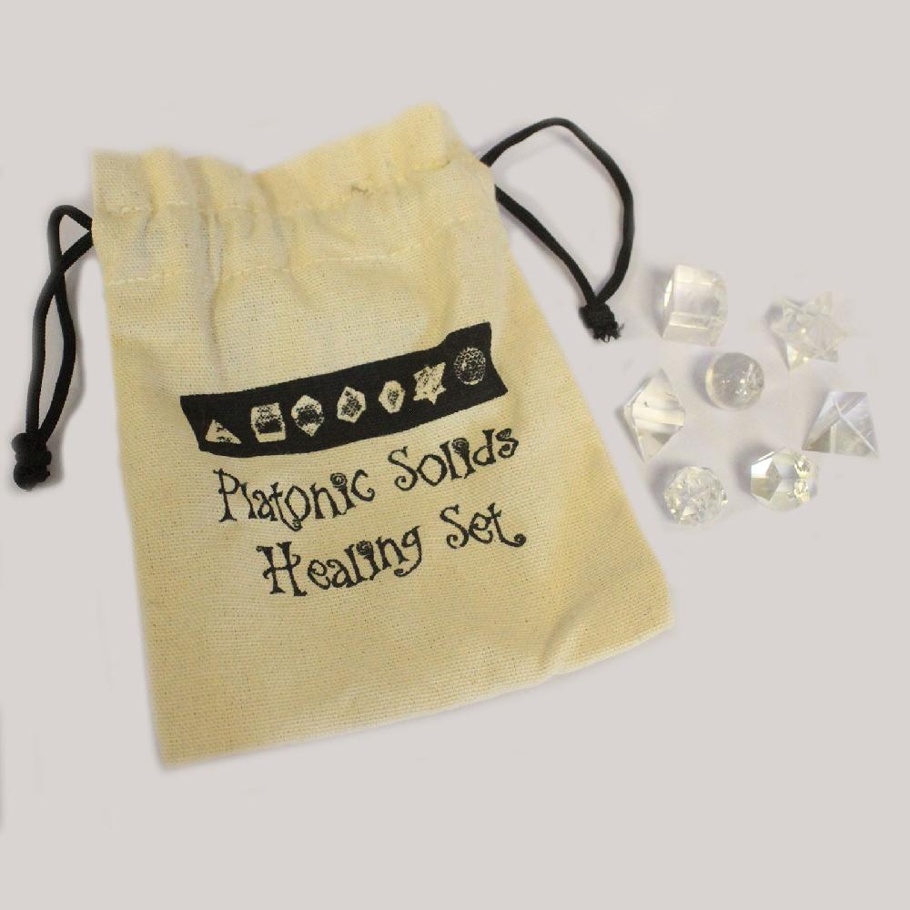 Ancient Wisdom Geometric Seven Piece Crystal Set
