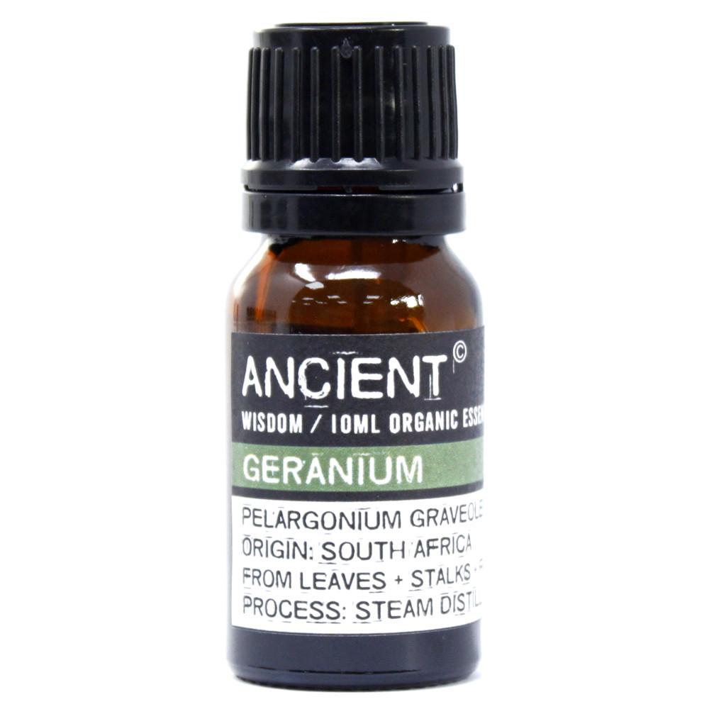 ancient wisdom Geranium Organic Essential Oil 10ml