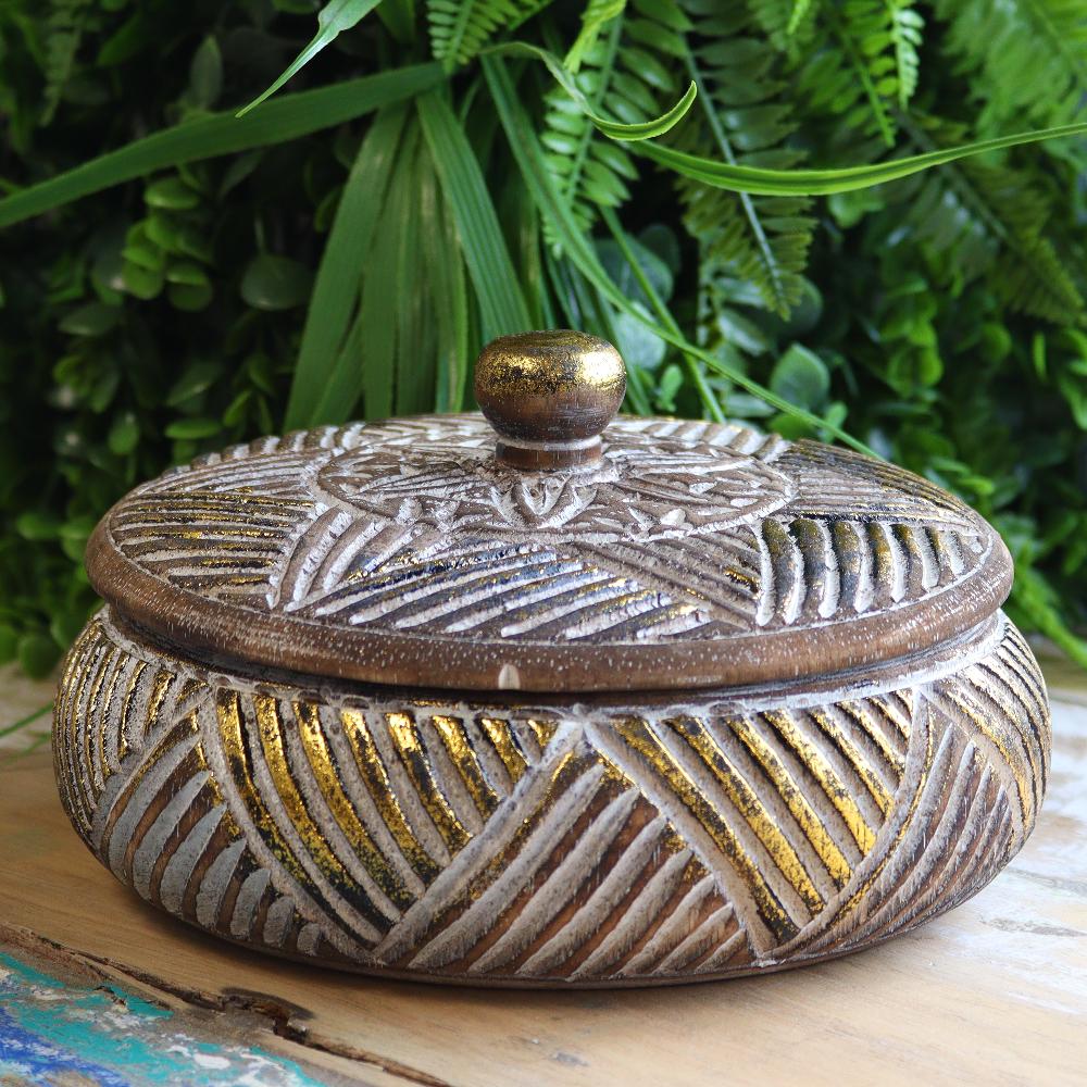 Ancient Wisdom Gold & Natural - Sweet Jar