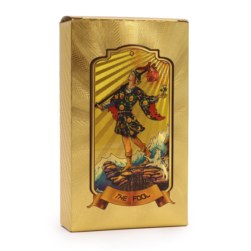 ancient wisdom Golden Tarot Cards