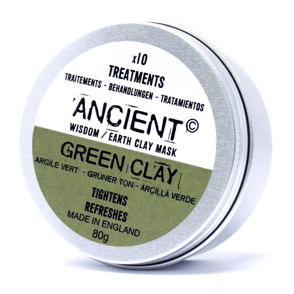 Ancient Wisdom Green Clay Face Mask 80g