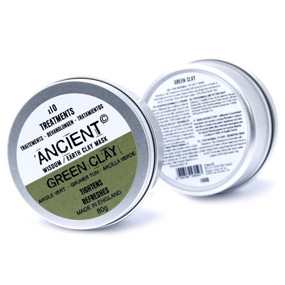 Ancient Wisdom Green Clay Face Mask 80g