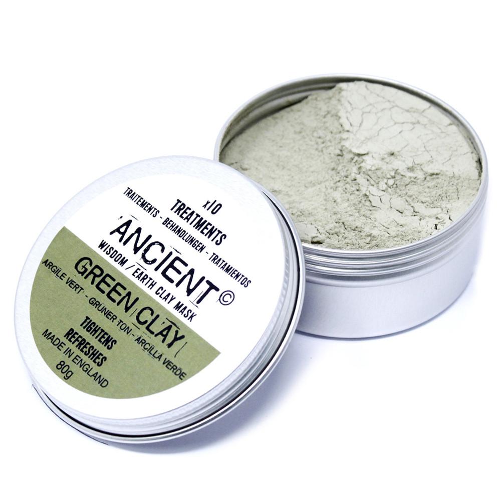 ancient wisdom Green Clay Face Mask 80g