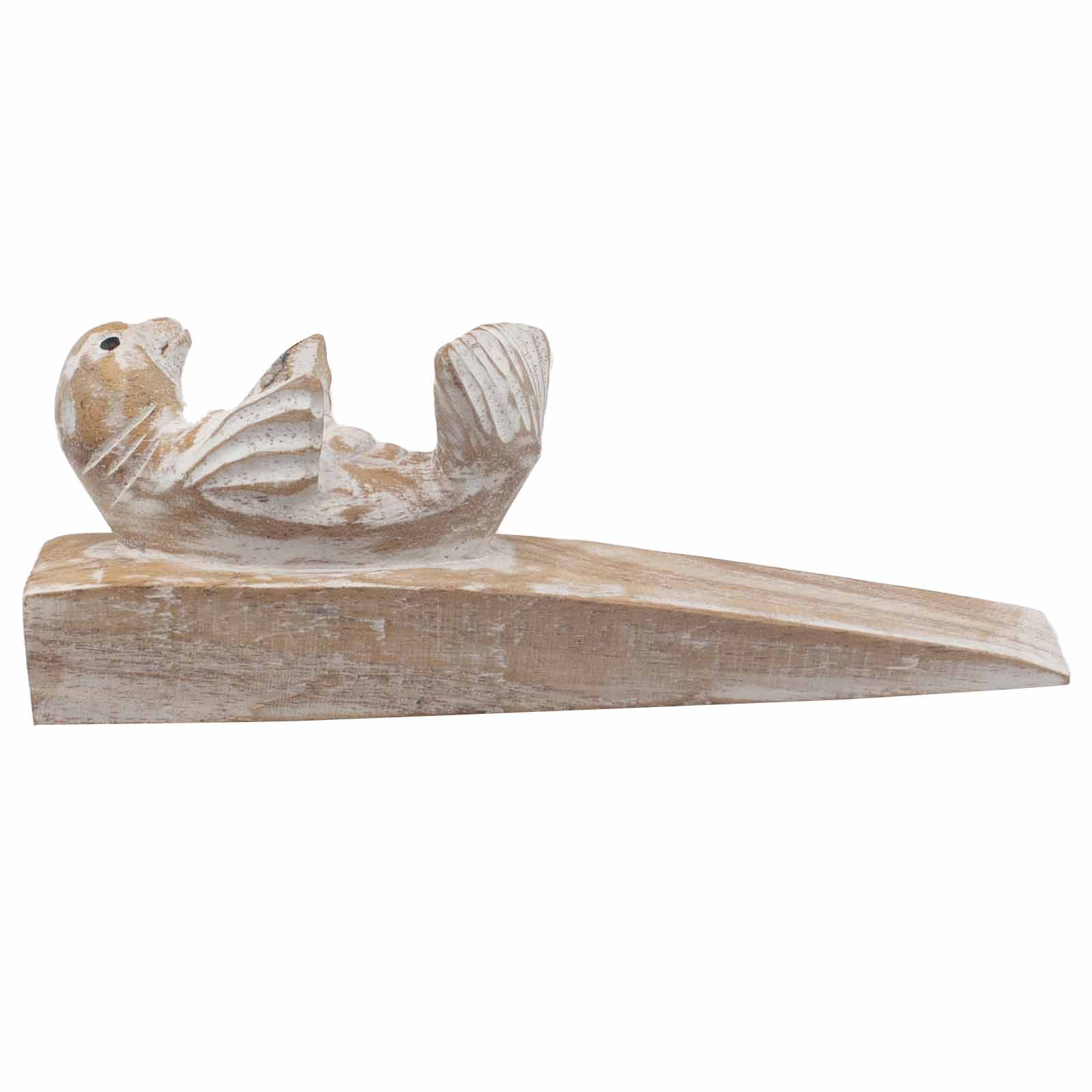 ancient wisdom Hand carved Doorstop - Baby Seal