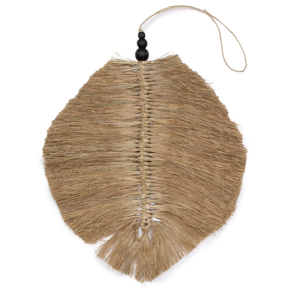 ancient wisdom Hanging Raffa Leaf 35cm