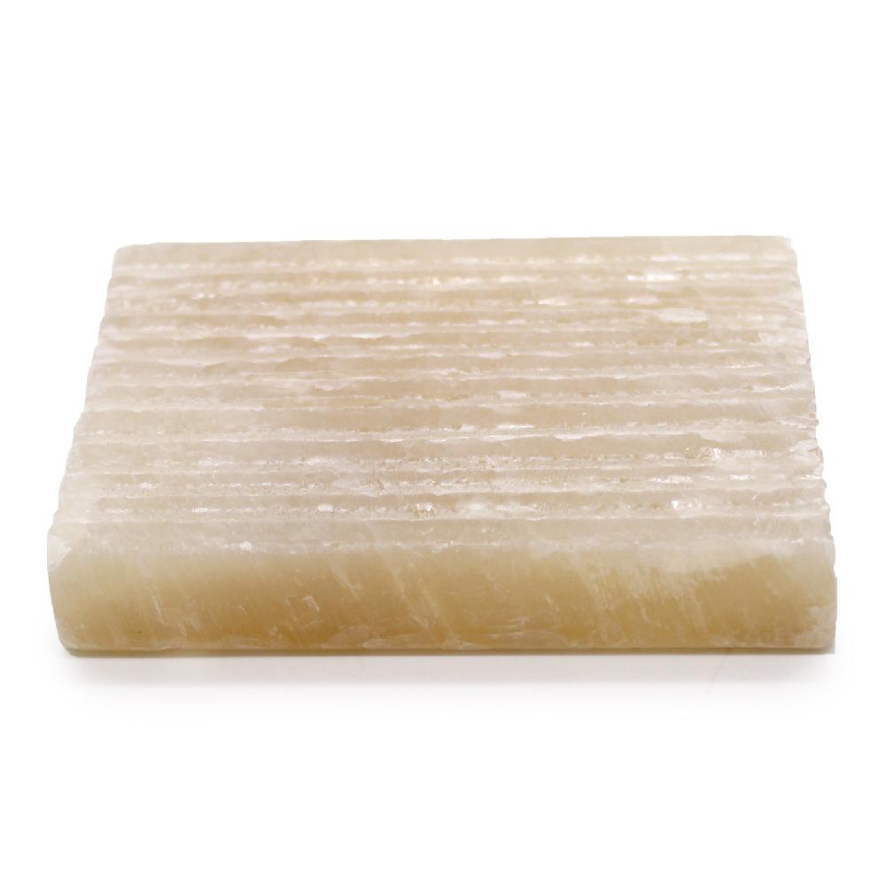ancient wisdom Honey Onyx Square Soap Dish