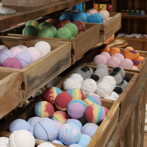 ancient wisdom Jumbo Bath Bombs Starter & Stand