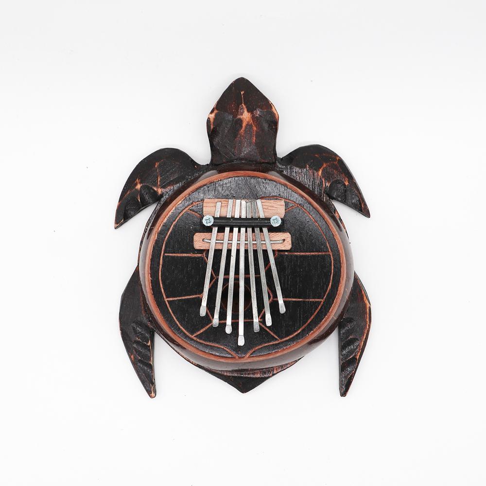 Ancient Wisdom Kalimba Antique Turtle Coconut