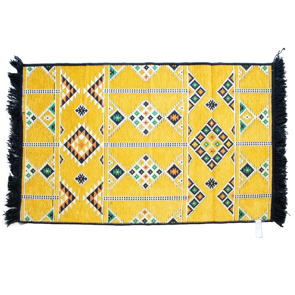 ancient wisdom Kilim Rug 125x80 cm - Yellow