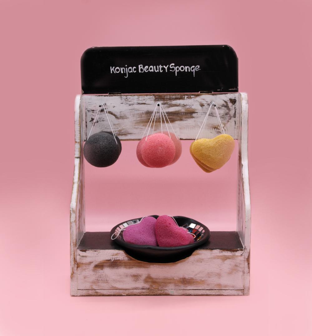 Ancient Wisdom Konjac Sponge Display Stand