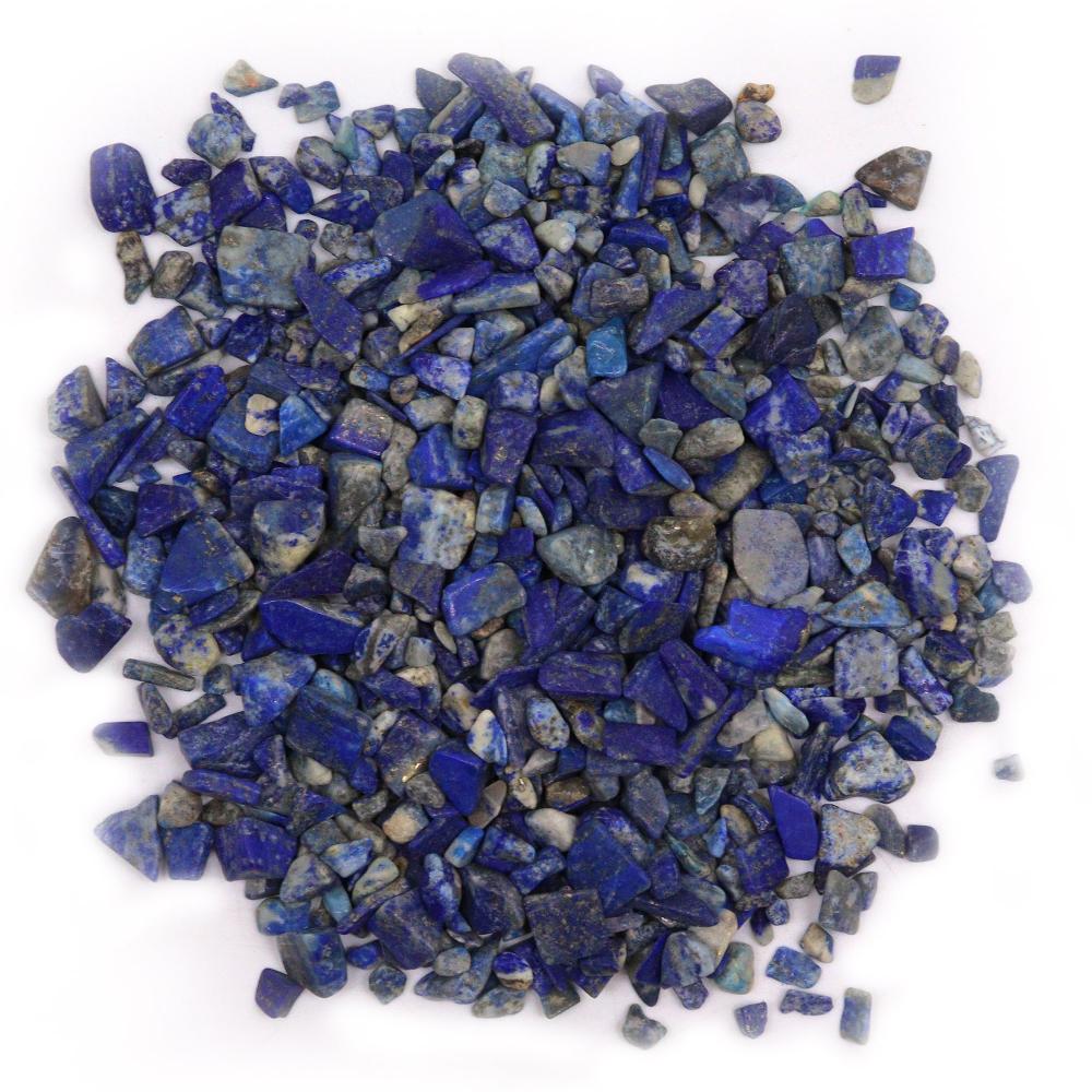 ancient wisdom Lapis Gemstone Chips Bulk - 1KG