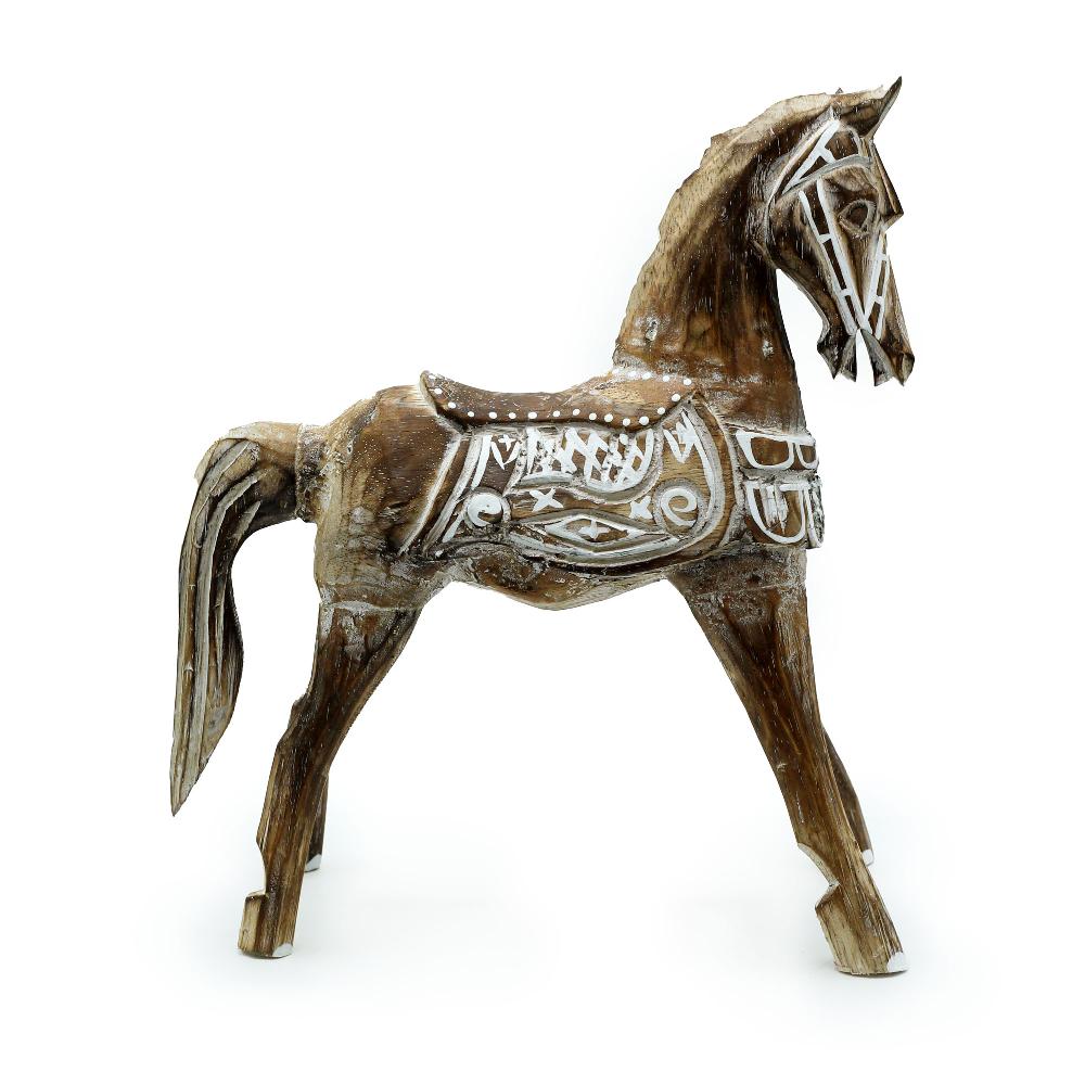 Ancient Wisdom Large Antique Horse 32 Cm