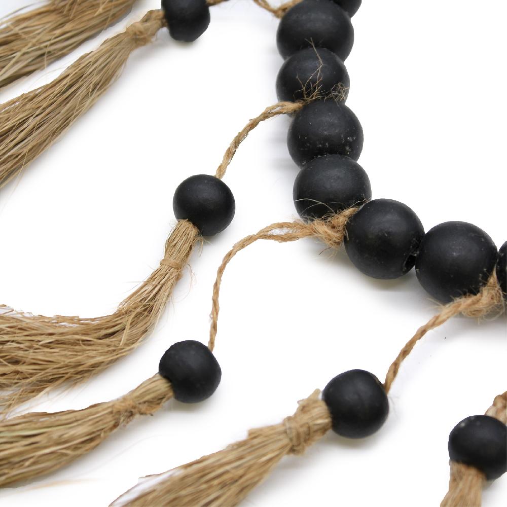 Ancient Wisdom Large Bead Heart Mobil 33x23cm