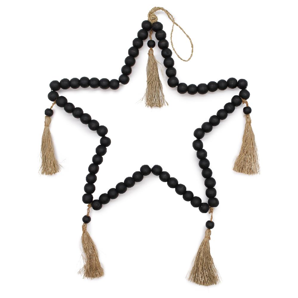 ancient wisdom Large Bead Star Mobil 58x38cm