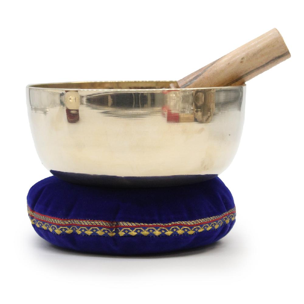 Ancient Wisdom Large Brass Sing Bowl - 17cm