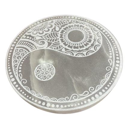 Ancient Wisdom Large Charging Plate 18cm - Feng Shui