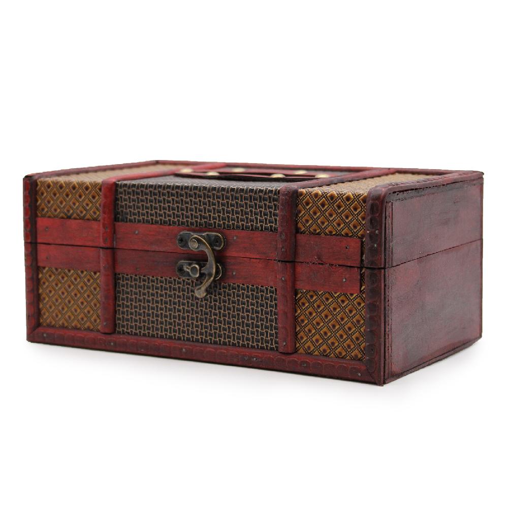 Ancient Wisdom Large Tissue Box Trunk Style