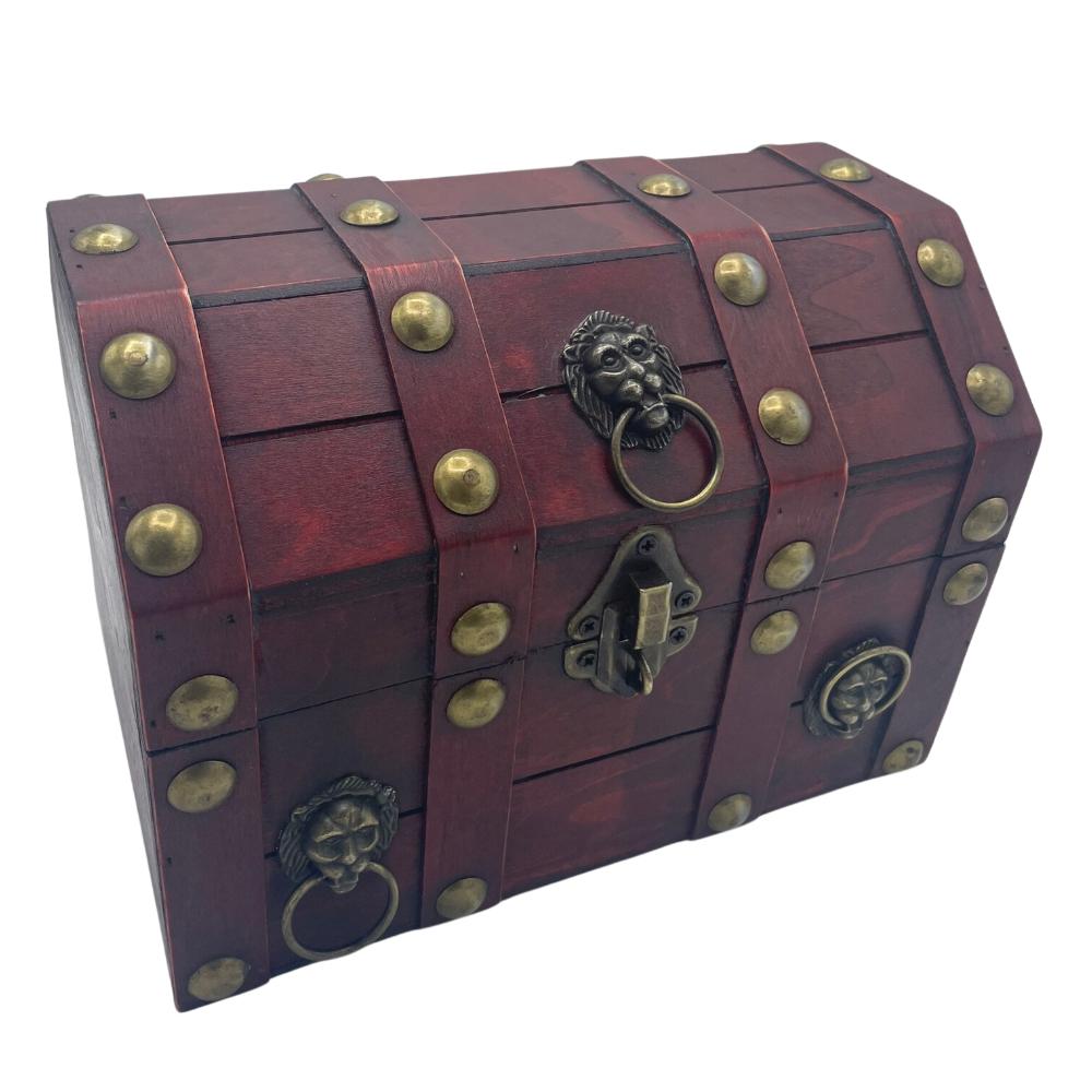 ancient wisdom Large Treasure Chest - Tan