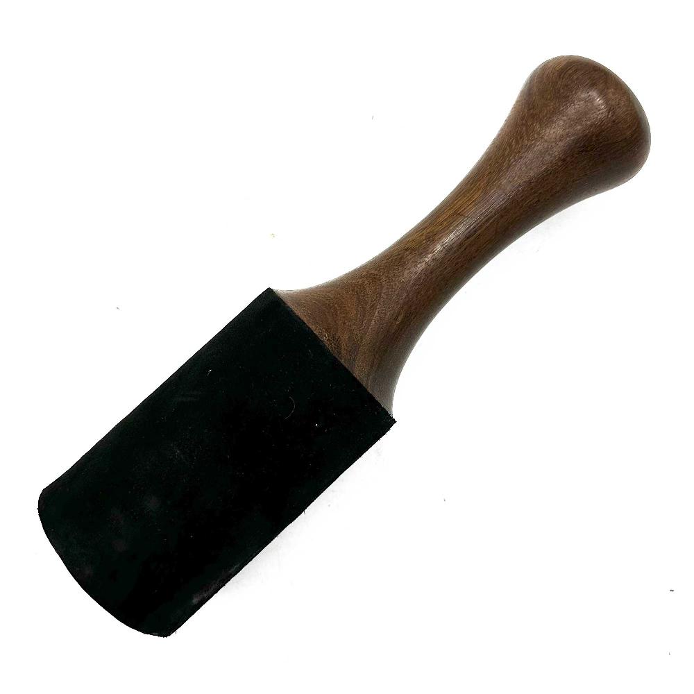 ancient wisdom Large Wooden King Stick - 27x6cm