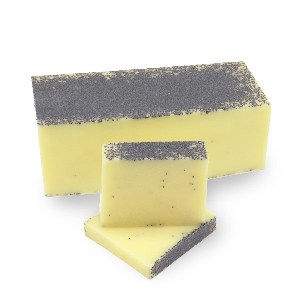 ancient wisdom Lemon Poppy Soap Loaf