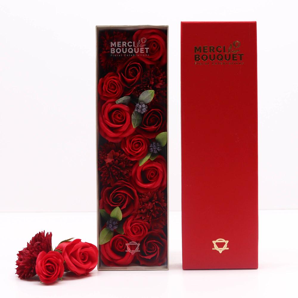 Ancient Wisdom Long Box - Classic Red Roses