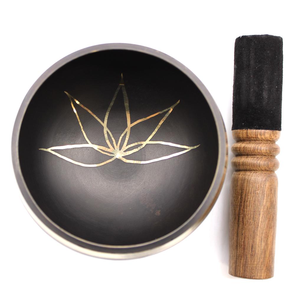 Ancient Wisdom Lotus Flower Singing Bowl Set